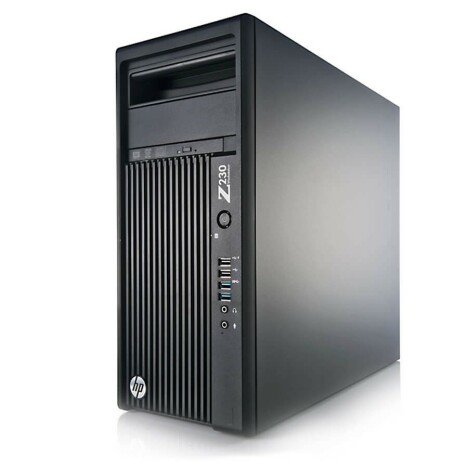 Workstation second hand HP Z230 Tower, Xeon Quad Core E3-1226 v3